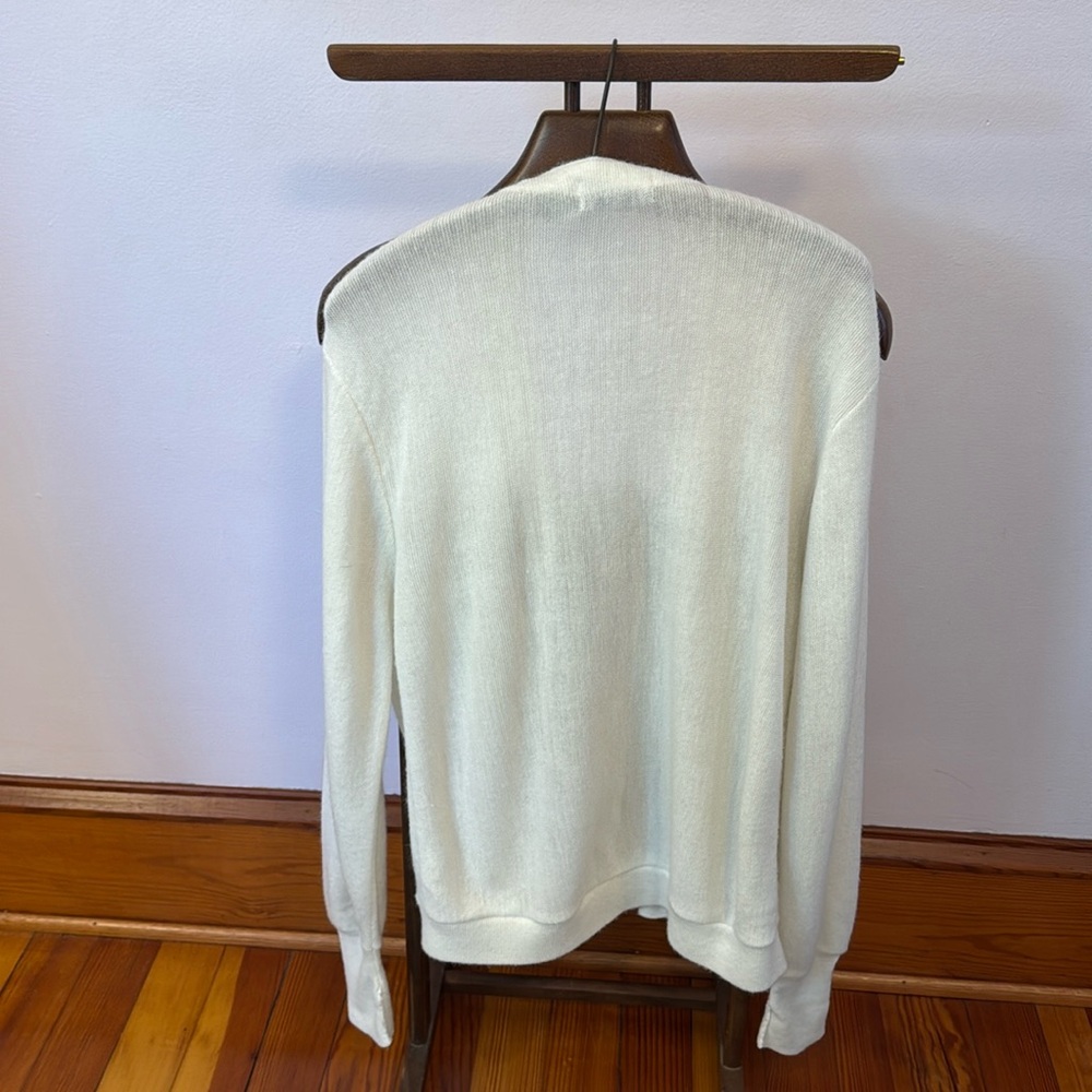 1970’s Vintage Lacoste cardigan size Large - Picture 3 of 4